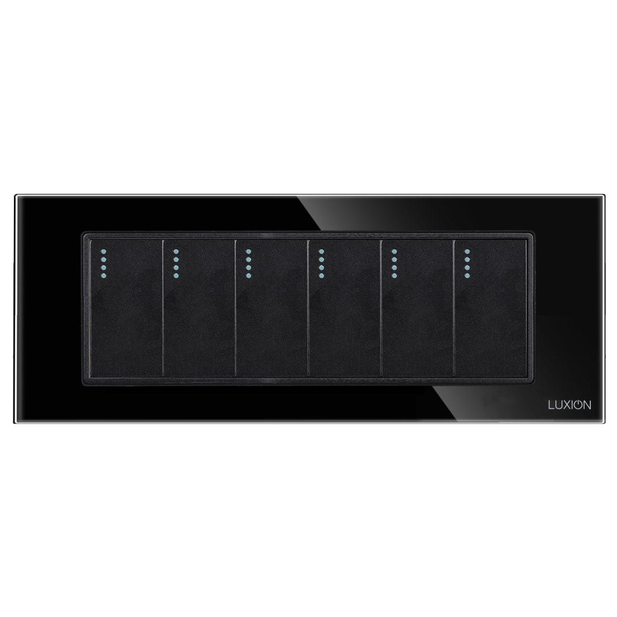 Intrerupator Mecanic 6 Posturi LUXION cu Rama din Sticla, Standard Italian, 6M - imagine 2