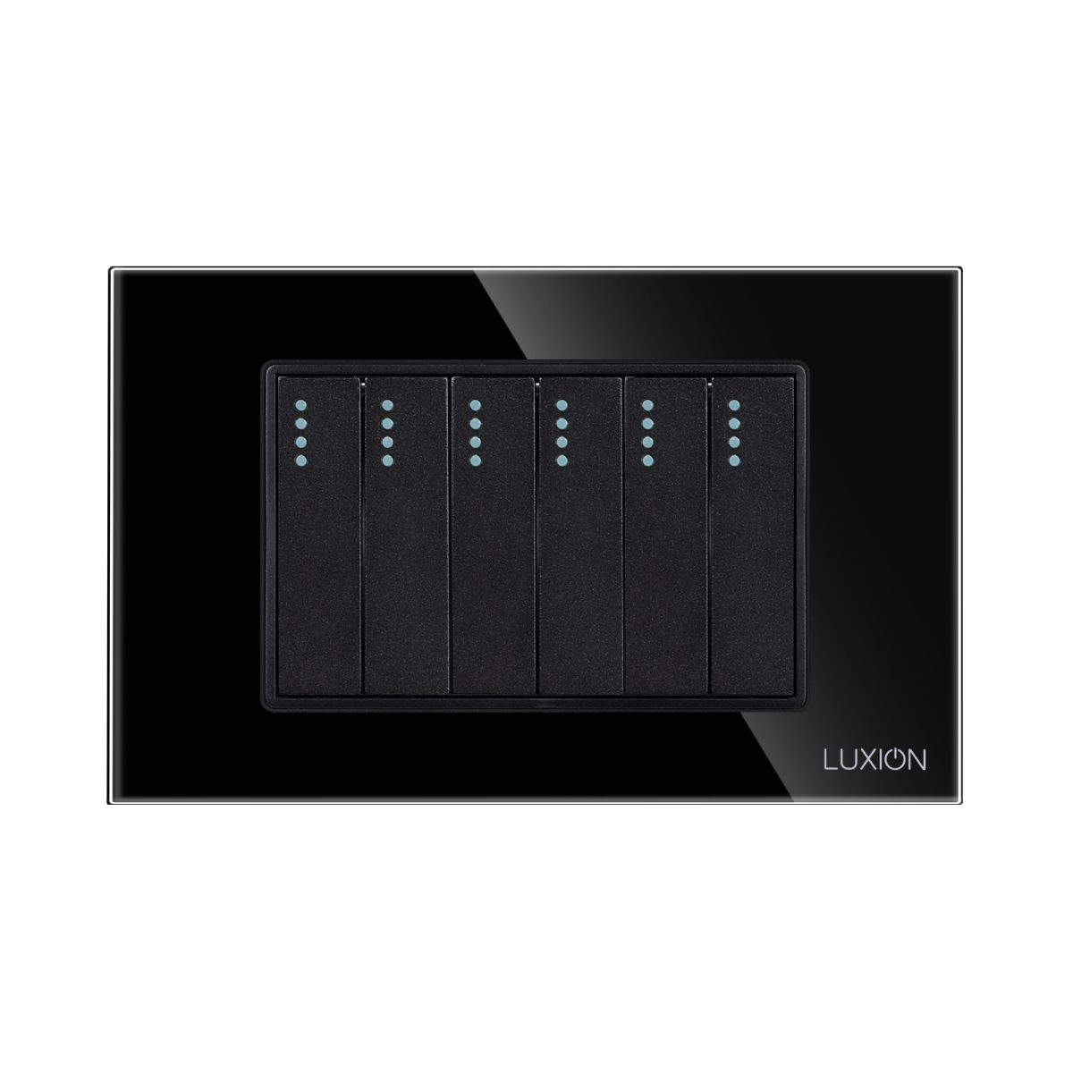 Intrerupator Mecanic 6 Posturi LUXION cu Rama din Sticla, Standard Italian, 3M - imagine 2