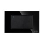 Intrerupator Simplu Cap Scara Mecanic LUXION cu Rama din Sticla, Standard Italian, 3M - imagine 2