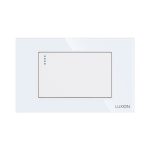 Intrerupator Simplu Mecanic LUXION cu Rama din Sticla, Standard Italian, 3M - imagine 2