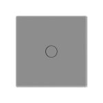 Intrerupator Simplu cu Variator si Touch LIVOLO din Sticla - Protocol ZigBee EC - imagine 2