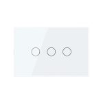 Intrerupator Triplu Cap Scara / Cruce cu Touch LIVOLO din Sticla, Standard Italian - protocol ZigBee EC - imagine 2