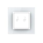 Intrerupatorul Dublu cu Touch LIVOLO cu Rama Din Sticla - Protocol Zigbee EC - imagine 2