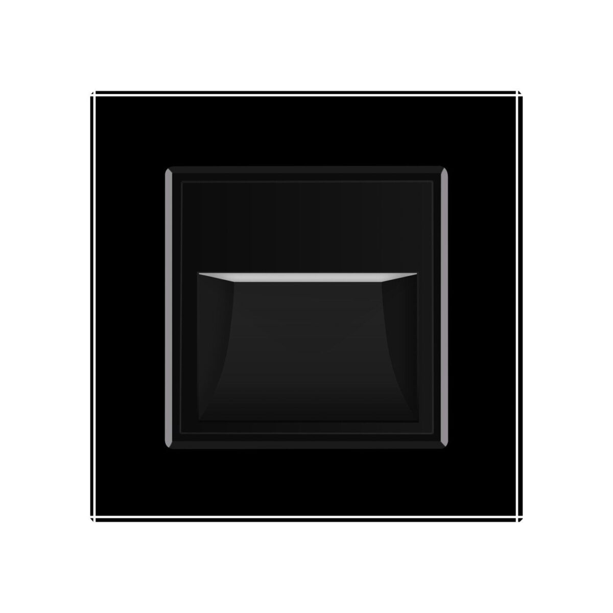 Lampa de veghe LED Livolo cu rama din sticla - imagine 2