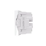 Modul Intrerupator Dublu Cap-Scara Mecanic 2M / 1M LUXION, Standard Italian - imagine 3
