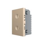 Modul intrerupator dublu cu touch Livolo standard Italian, Serie noua - imagine 2