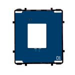 Modul Intrerupator Simplu Cap Scara / Cruce cu Touch LUXION, Serie A - imagine 2