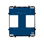 Modul Intrerupator Dublu Cap Scara / Cruce cu Touch LUXION, Serie A - imagine 2