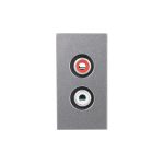 Modul Priza Audio 1M LUXION, Standard Italian - imagine 2