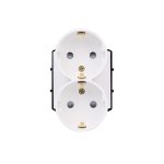 Modul Priza Dubla LUXION Pentru Doza Simpla - imagine 2