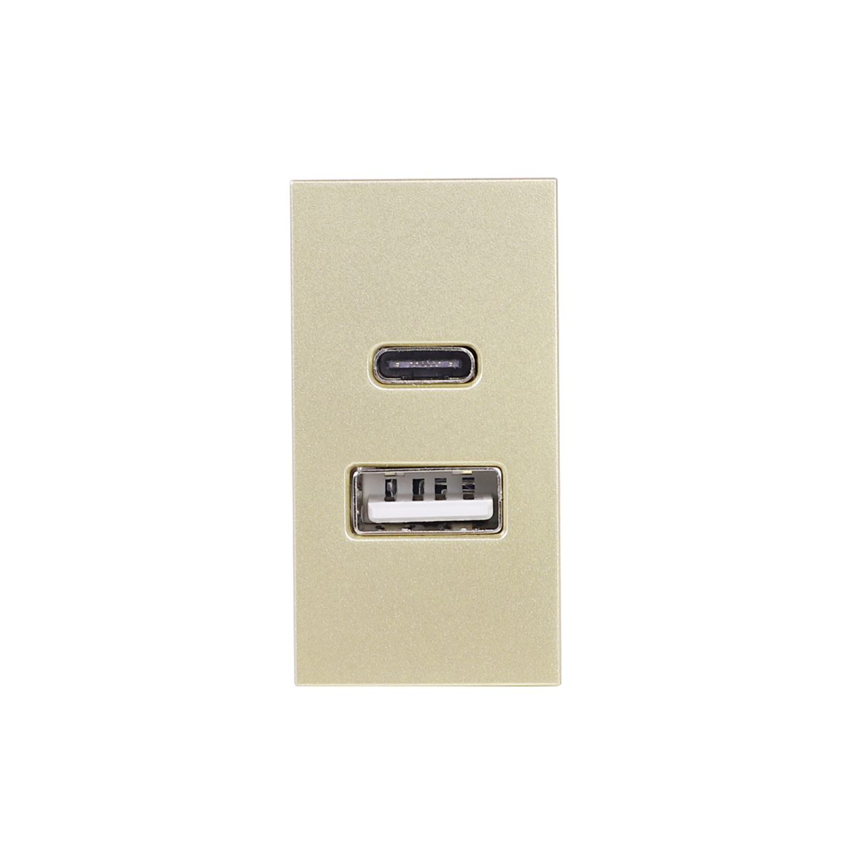 Modul Priza USB A+C 1M LUXION, Standard Italian - imagine 2
