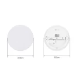 Plafoniera inteligenta LED RGB Tellur, Control vocal, 24W, Wi-Fi, Forma rotunda, 33 cm - imagine 2