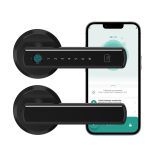 Set Maner & Broasca IFL cu Deschiere Amprenta, Cod PIN, Administrare Aplicatie, Negru Mat - imagine 2