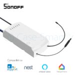 Releu Automatizare Ventilatoare Sonoff iFan03 cu Functie Control de pe telefonul mobil, Control vocal - imagine 2