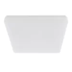 Plafoniera inteligenta LED RGB Tellur, Control vocal, 24W, Wi-Fi, 33 cm, Forma patrata