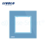 Rama priza simpla Livolo din sticla - imagine 3