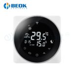 Termostat Wireless pentru incalzirea electrica in pardoseala Beok TGR87WiFi-EP, Functie Anti-inghet, Setare interval de functionare, Control de pe telefonul mobil - imagine 2