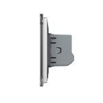 Intrerupator Dublu cu Revenire / Reset cu Touch LIVOLO - Serie Noua - imagine 3