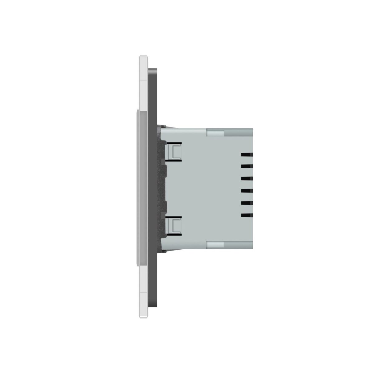 Lampa de veghe LED Livolo cu rama din sticla - imagine 3