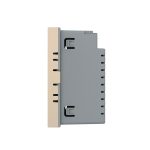 Modul intrerupator cvadruplu cap scara / cap cruce wireless cu touch Livolo standard Italian, Serie noua - imagine 3