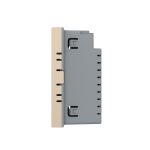 Modul intrerupator cu variator dublu cu touch Livolo standard Italian, protocol ZigBee, Serie noua - imagine 3
