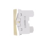 Modul Intrerupator Mecanic Jaluzele 1M LUXION, Standard Italian - imagine 3