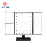 Oglinda cosmetica rotativa RedSun, Led-uri cu variator pentru make-up - imagine 3