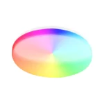 Plafoniera inteligenta LED RGB Tellur, Control vocal, 24W, Wi-Fi, Forma rotunda, 33 cm - imagine 3