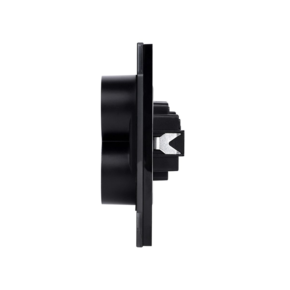 Priza Dubla cu Rama din Sticla LUXION Pentru Doza Simpla - imagine 2