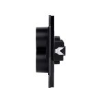 Priza Dubla cu Rama din Sticla LUXION Pentru Doza Simpla - imagine 2