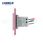 Priza dubla USB Livolo cu rama din sticla - imagine 3