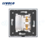Priza redare sunet LIVOLO cu rama din sticla - imagine 5