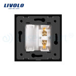 Priza redare sunet LIVOLO cu rama din sticla - imagine 4