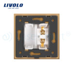 Priza redare sunet LIVOLO cu rama din sticla - imagine 4