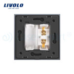 Priza redare sunet LIVOLO cu rama din sticla - imagine 4