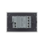 Intrerupator cvadruplu cap scara / cap cruce cu touch Livolo cu rama din sticla, standard Italian - Serie noua - imagine 4