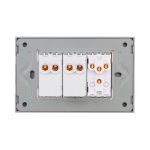 Intrerupator Mecanic 4 Posturi LUXION cu Rama din Sticla, Standard Italian, 3M - imagine 4