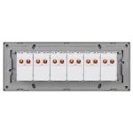 Intrerupator Mecanic 6 Posturi LUXION cu Rama din Sticla, Standard Italian, 6M - imagine 4