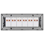 Intrerupator Mecanic 6 Posturi LUXION cu Rama din Sticla, Standard Italian, 6M - imagine 4