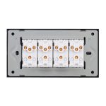 Intrerupator Mecanic 8 Posturi LUXION cu Rama din Sticla, Standard Italian, 4M - imagine 4