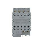 Modul intrerupator cvadruplu cap scara / cap cruce wireless cu touch Livolo standard Italian, Serie noua - imagine 4