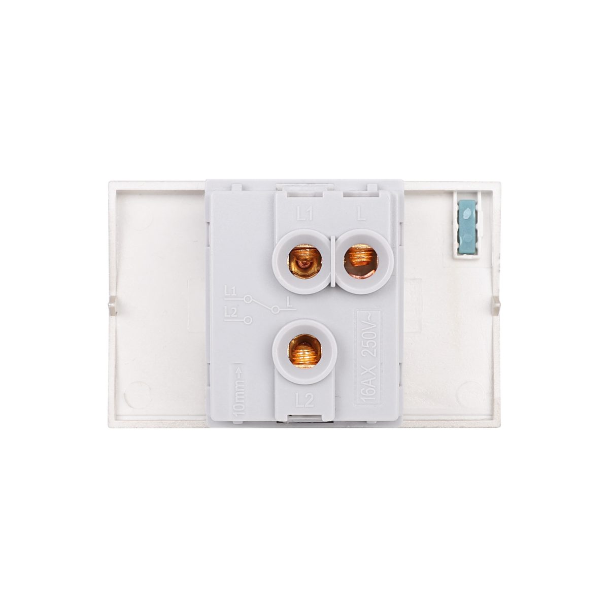 Modul Intrerupator Simplu Cap-Scara Mecanic 3M LUXION, Standard Italian - imagine 4