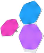 Kit extensie 3 panouri pentru Nanoleaf Shapes Hexagons, 300 Lumeni, LED, 230 V - imagine 3