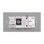 Priza Ingusta + Dubla USB + TV + Internet cu Rama Din Sticla LUXION, Standard Italian, 4M - imagine 4