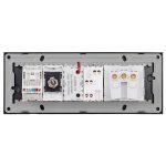 Priza Schuko + Ingusta + Dubla USB + TV + Internet cu Rama Din Sticla LUXION, Standard Italian, 6M - imagine 4