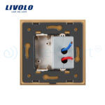 Priza USB Livolo cu rama din sticla - imagine 4