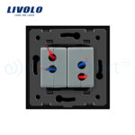 Priza dubla USB Livolo cu rama din sticla - imagine 4