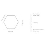 Kit extensie 3 panouri pentru Nanoleaf Shapes Hexagons, 300 Lumeni, LED, 230 V - imagine 4