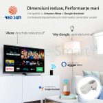 Priza inteligenta RedSun EU RS-J6 cu port USB, compatibil Alexa si Google Home, Control de pe telefonul mobil - imagine 5