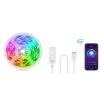 Kit Banda LED Smart NiteBird SL3, Wi-Fi, 2 x 5 Metri, Control prin aplicatie, Senzor muzica - imagine 4